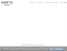 Tablet Screenshot of northfood.pl